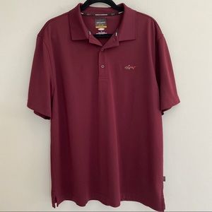 Greg Norman Burgundy Tasso Alba Play Dry Large